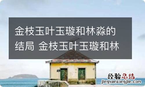 金枝玉叶玉璇和林淼的结局 金枝玉叶玉璇和林淼的结局是什么