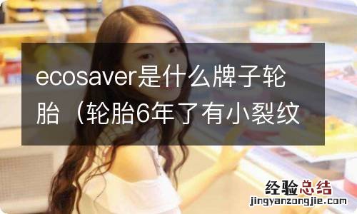 轮胎6年了有小裂纹还能用吗 ecosaver是什么牌子轮胎