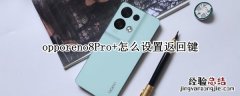 opporeno8Pro+怎么设置返回键 opporeno5pro如何设置返回键