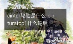 cintur轮胎是什么 cinturatop1什么轮胎