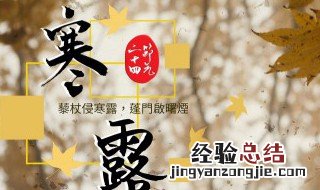 24节气里寒露吃什么 寒露节气吃什么食物养生