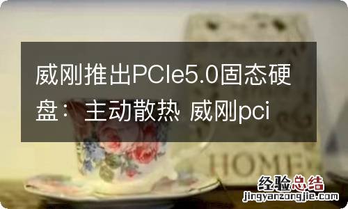 威刚推出PCIe5.0固态硬盘：主动散热 威刚pcie4.0固态