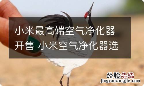 小米最高端空气净化器开售 小米空气净化器选购