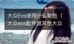 大众eos配件跟其他大众车一样吗 大众Eos使用什么轮胎