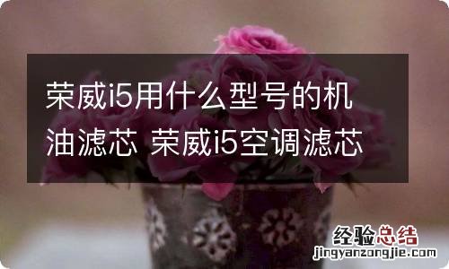 荣威i5用什么型号的机油滤芯 荣威i5空调滤芯型号