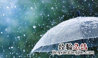 冻雨是什么 冻雨的简介