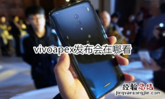 vivoapex发布会在哪看