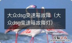 大众dsg变速箱故障灯 大众dsg变速箱故障