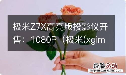 极米(xgiminew z6x 投影仪 极米Z7X高亮版投影仪开售：1080P