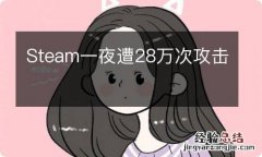 Steam一夜遭28万次攻击