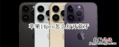 苹果14pro怎么打开蓝牙 iphone12pro max 蓝牙怎么打开