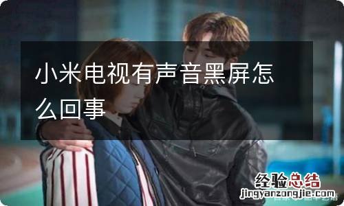 小米电视有声音黑屏怎么回事