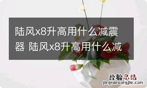 陆风x8升高用什么减震器 陆风x8升高用什么减震器好