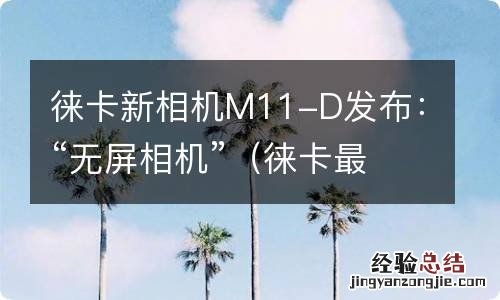 徕卡最新m11相机出来了没有 徕卡新相机M11-D发布：“无屏相机”