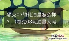 领克03耗油量大吗 领克03的耗油量怎么样？