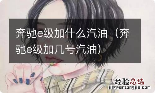 奔驰e级加几号汽油 奔驰e级加什么汽油