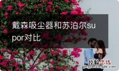 戴森吸尘器和苏泊尔supor对比