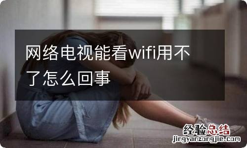 网络电视能看wifi用不了怎么回事