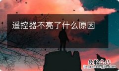 遥控器不亮了什么原因