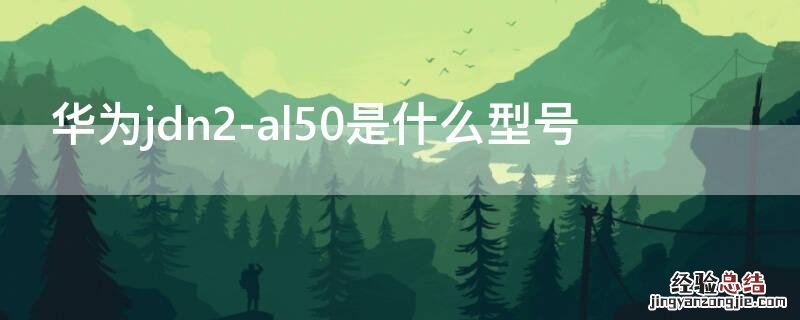 华为jdn2-al50是什么型号