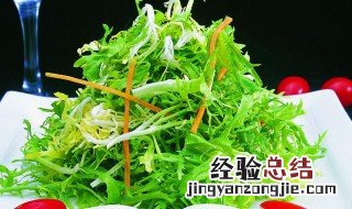 苦菊馓子的做法大全凉拌菜 苦菊馓子的做法和配方