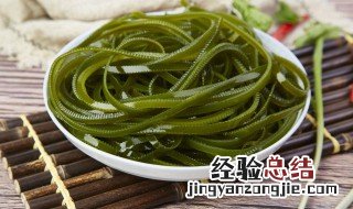 清炒海带的做法 关于清炒海带的做法