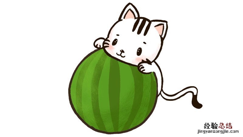小猫简笔画简单画法 小猫简单画法