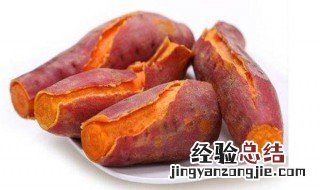 红薯的营养价值 红薯的营养价值表