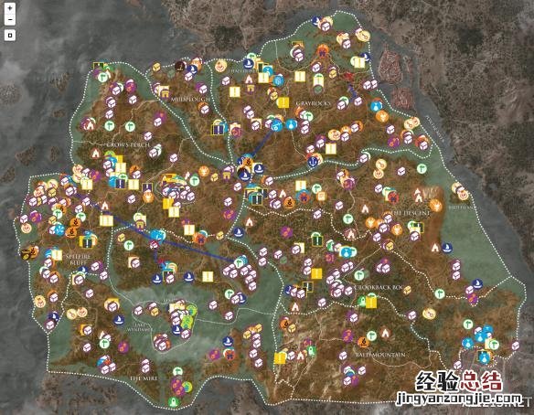 巫师3狂猎世界地图 《巫师3:狂猎》全收集地图攻略