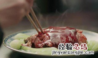 冰糟肘子 老北京冰糖肘子