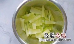 泡莴苣的做法大全窍门 泡莴苣的做法大全