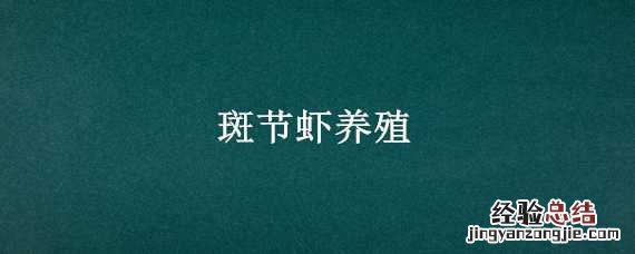 斑节虾养殖和野生的区别 斑节虾养殖