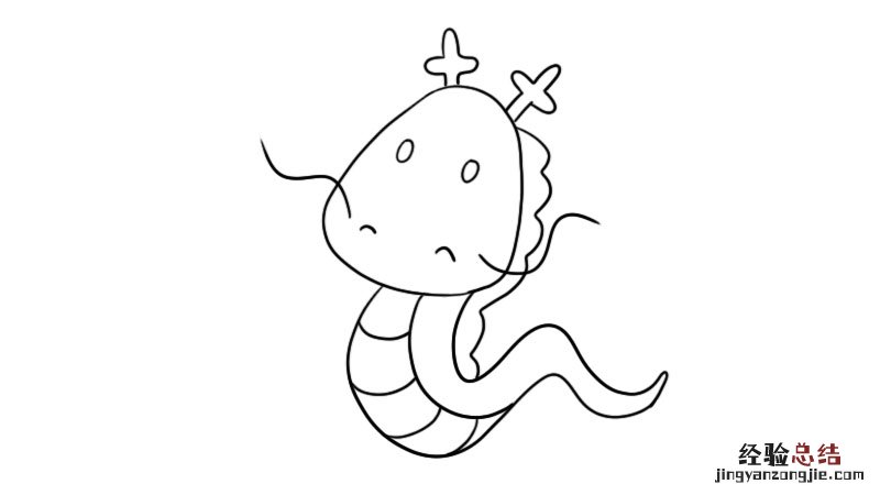 三角龙简笔画怎么画 龙简笔画怎么画