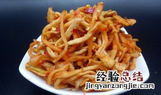 拌咸萝卜条方法 如何拌咸萝卜条