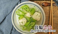素丝瓜汤最简单的做法 家常素丝瓜汤最简单的做法