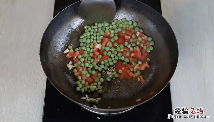 番茄炒青豆 番茄焖青豆正宗做法