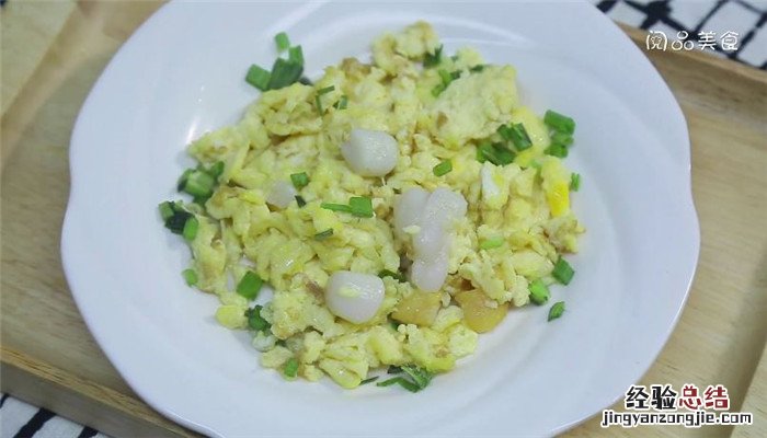 仙贝滑蛋怎么做 仙贝炒鸡蛋怎么做