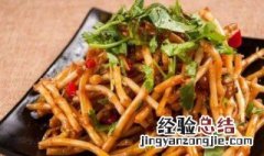 凉拌鲜鱼腥草 凉拌野生鱼腥草