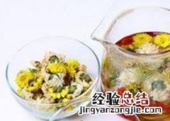 枸杞子菊花茶泡水喝的功效 茶叶菊花枸杞子泡水喝的功效