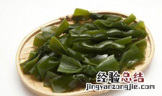 蒜末海带结 蒜香海带结
