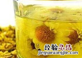 菊花茶的功效与作用及副作用 菊花茶的功效与作用