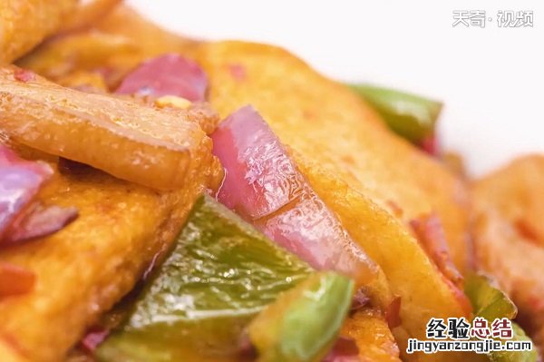 千叶豆腐的做法 空气炸锅烤千叶豆腐的做法