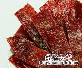 猪肉干的功效与作用 猪肉干的功效与作用及营养