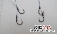 鱼钩双钩怎么绑图解 鱼钩双钩怎么绑图解图片