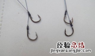 鱼钩双钩怎么绑图解 鱼钩双钩怎么绑图解图片