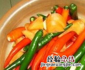 整辣椒的腌制方法图解大全视频 整辣椒的腌制方法图解大全