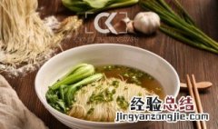 粉浆面条的做法 怎么做粉浆面条