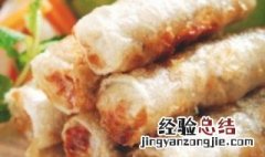 多春鱼紫苏春卷的做法 多春鱼紫苏春卷怎么做