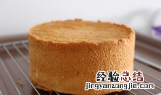 做蛋糕的配料和方法 简单的6寸戚风蛋糕怎么做