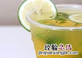 柠檬绿茶的功效及禁忌 柠檬绿茶的功效及禁忌和副作用